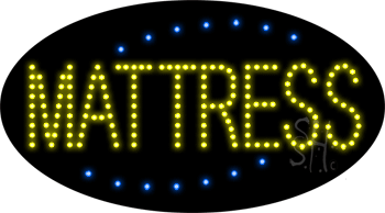 Deco Style Mattress Animated LED Sign