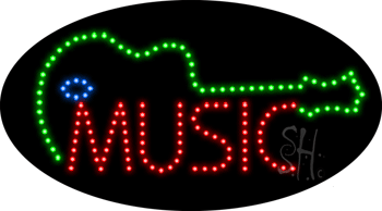 Music/ Logo Animated LED Sign