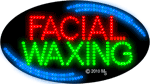 Facial Waxing Animated LED Sign