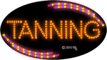 Deco Style Tanning Animated LED Sign