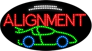 Alignment Animated LED Sign