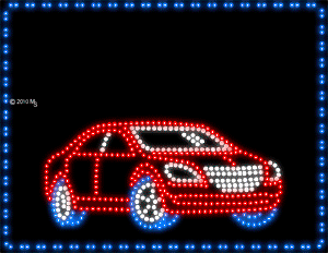 Custom Auto Repair Blank Animated LED Sign