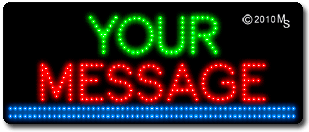 Custom Your-Message- Animated LED Sign