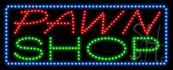 Pawn Shop Animated LED Sign