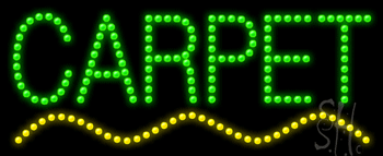Green Carpet Animated LED Sign