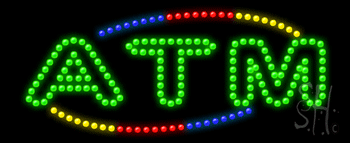 Deco Style Atm Animated LED Sign