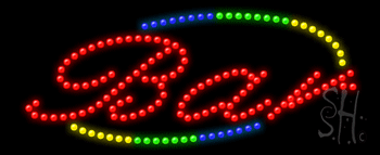 Deco Style Bar Animated LED Sign