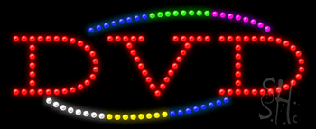 Deco Style DVD Animated LED Sign