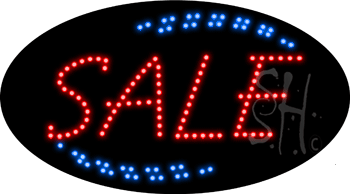 Red Sale Animated LED Sign