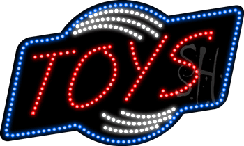 Red Toys Animated LED Sign
