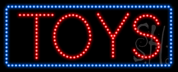 Toys with Border Animated LED Sign
