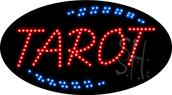 Red Tarot Animated LED Sign
