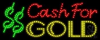 Cash for Gold Animated LED Sign