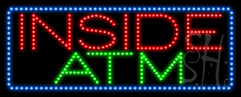 Inside ATM Animated LED Sign
