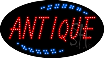 Red Antique Animated LED Sign