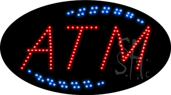 ATM Cash Animated LED Sign