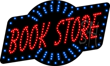 Book Store Animated LED Sign