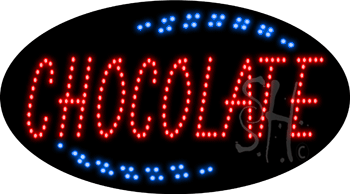 Chocolate Animated LED Sign