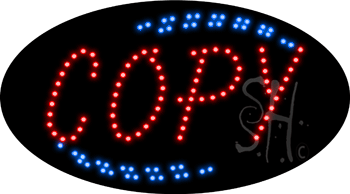 Red Copy Animated LED Sign