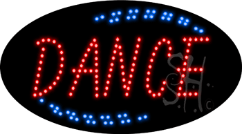 Red Dance Animated LED Sign