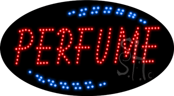 Red Perfume Animated LED Sign