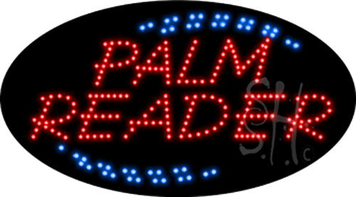 Palm Reader Animated LED Sign