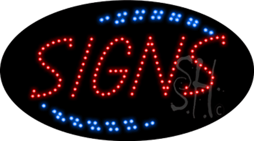 Red Signs Animated LED Sign