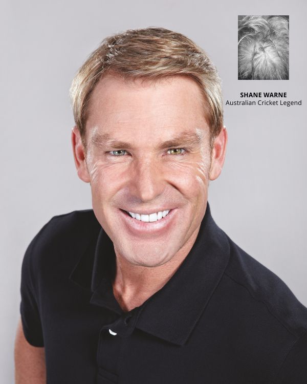 Hair replacement treatments strand by strand Shane warne
