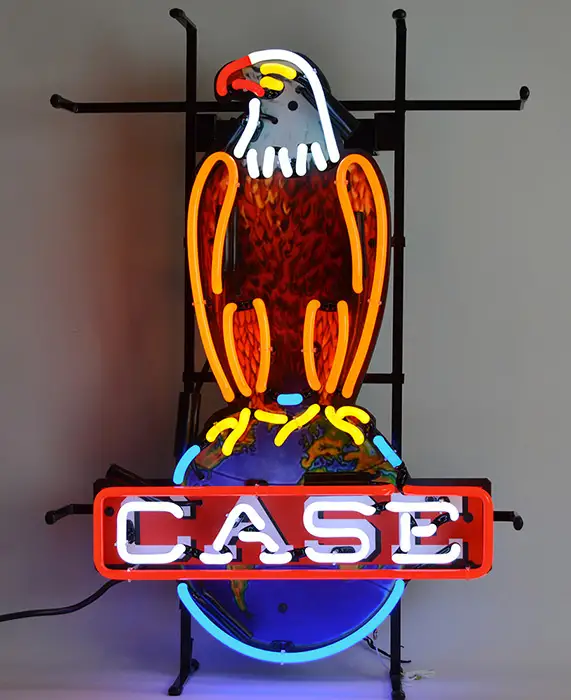Case Eagle International Harvester Neon Sign