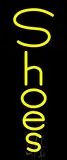Vertical Yellow Shoes LED Neon Sign