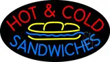 Hot And Cold Sandwiches LED Neon Sign