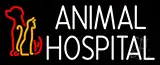 Double Stroke Animal Hospital LED Neon Sign