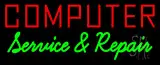 Computer Service And Repair LED Neon Sign