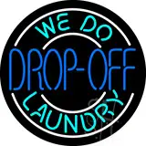 We Do Drop Off Laundry LED Neon Sign