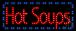 Hot Soups Animated Led Sign
