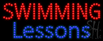 Swimming Lessons Animated Led Sign