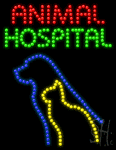 Animal Hospital Animated Led Sign