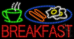 Breakfast Animated Led Sign