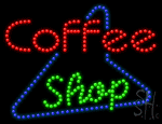 Coffee Shop Animated Led Sign