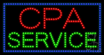 Cpa Service Animated Led Sign