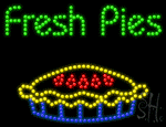 Fresh Pies Animated Led Sign