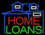 Home Loans Animated Led Sign