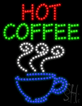 Hot Coffee Animated Led Sign