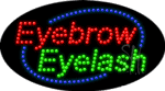 Eyebrow Eyelash Animated Led Sign