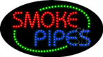 Smoke Pipes Animated Led Sign