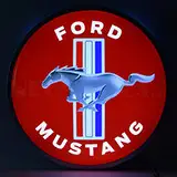 Ford Mustang 15 Inch Backlit Led Lighted Sign