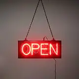 Open And Closed Led Sign