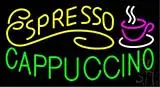 Stylish Espresso Cappuccino Animated LED Neon Sign