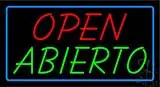 Red Open Green Abierto LED Neon Sign