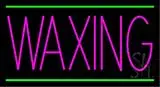 Red Waxing Green Border LED Neon Sign